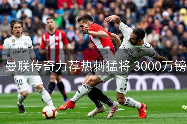 曼联传奇力荐热刺猛将 3000万镑补强防线超值之选